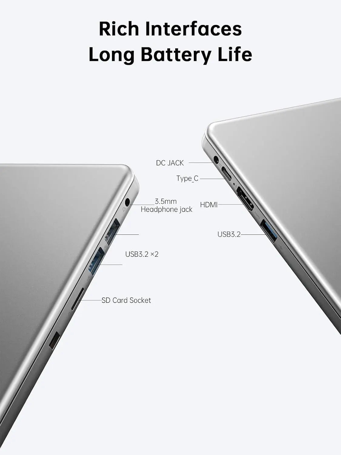 2025 Laptop, Laptop Computer with Intel Quad-Core Processor(Up to 3.6GHz), 16GB DDR4 512GB SSD Windows 11 Laptop, 16.0" IPS 1080P, USB3.2, Long Battery Life