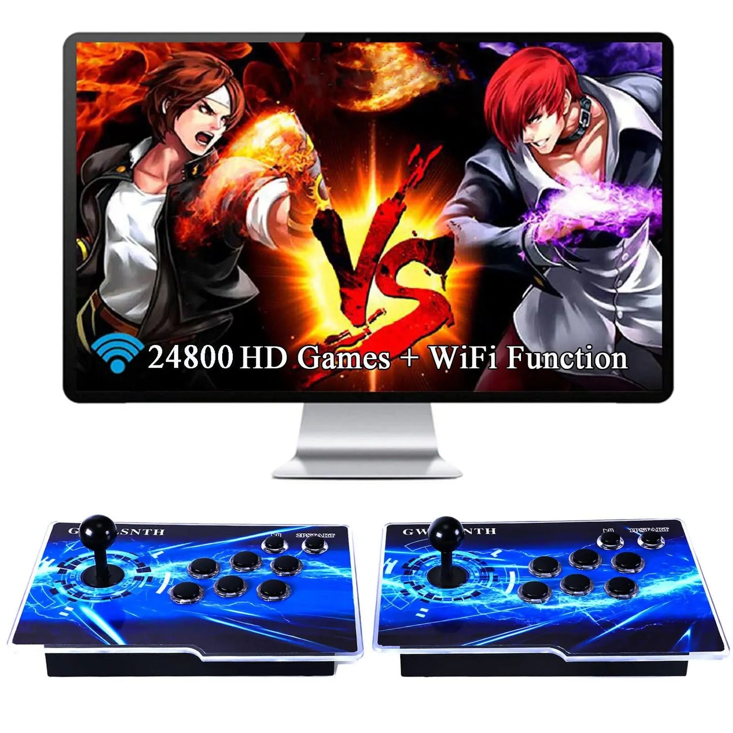 GWALSNTH 28890 in 1 Pandora Box 60S Arcade Games Console,1280X720 Display,Search/Save/Hide/Pause Games,Two Separate joysticks,1-4 Players …