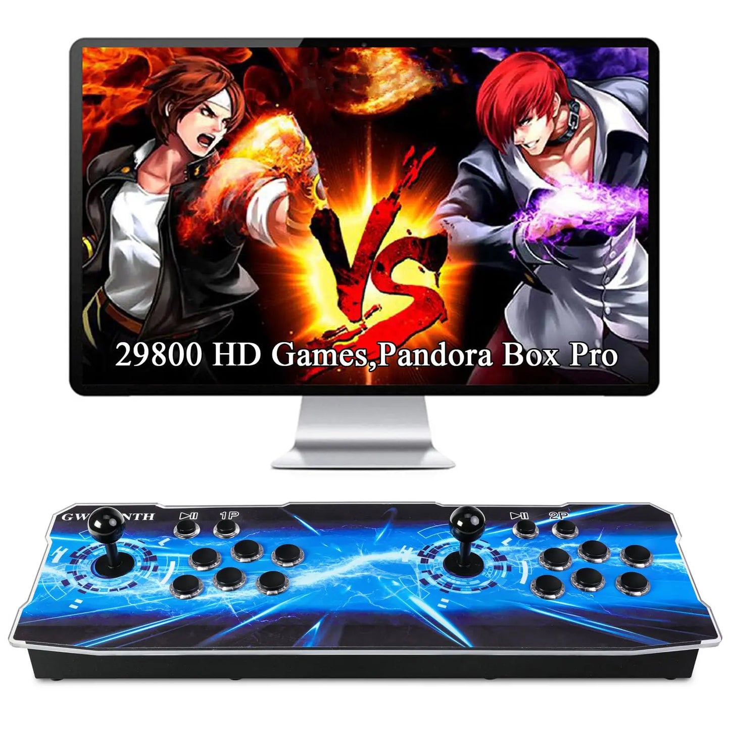 GWALSNTH 28890 in 1 Pandora Box 60S Arcade Games Console,1280X720 Display,Search/Save/Hide/Pause Games,Two Separate joysticks,1-4 Players …