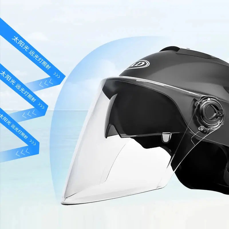 Electric Scooter Helmet Summer V Chopper Motorcycle Helmets Safety Waterfall Soman Urban Articles Woman Men Moto Equipment