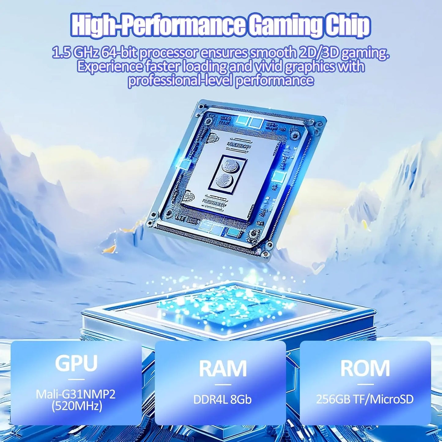 2025Newly Upgraded V40 MAX Retro Handheld Game Console with 256G Built-in 20000+ Classic Games, 4.0 Inch 4K HD IPS Screen Open Source Linux System, 4000mAh Battery, Portable Pocket Video Game Console
