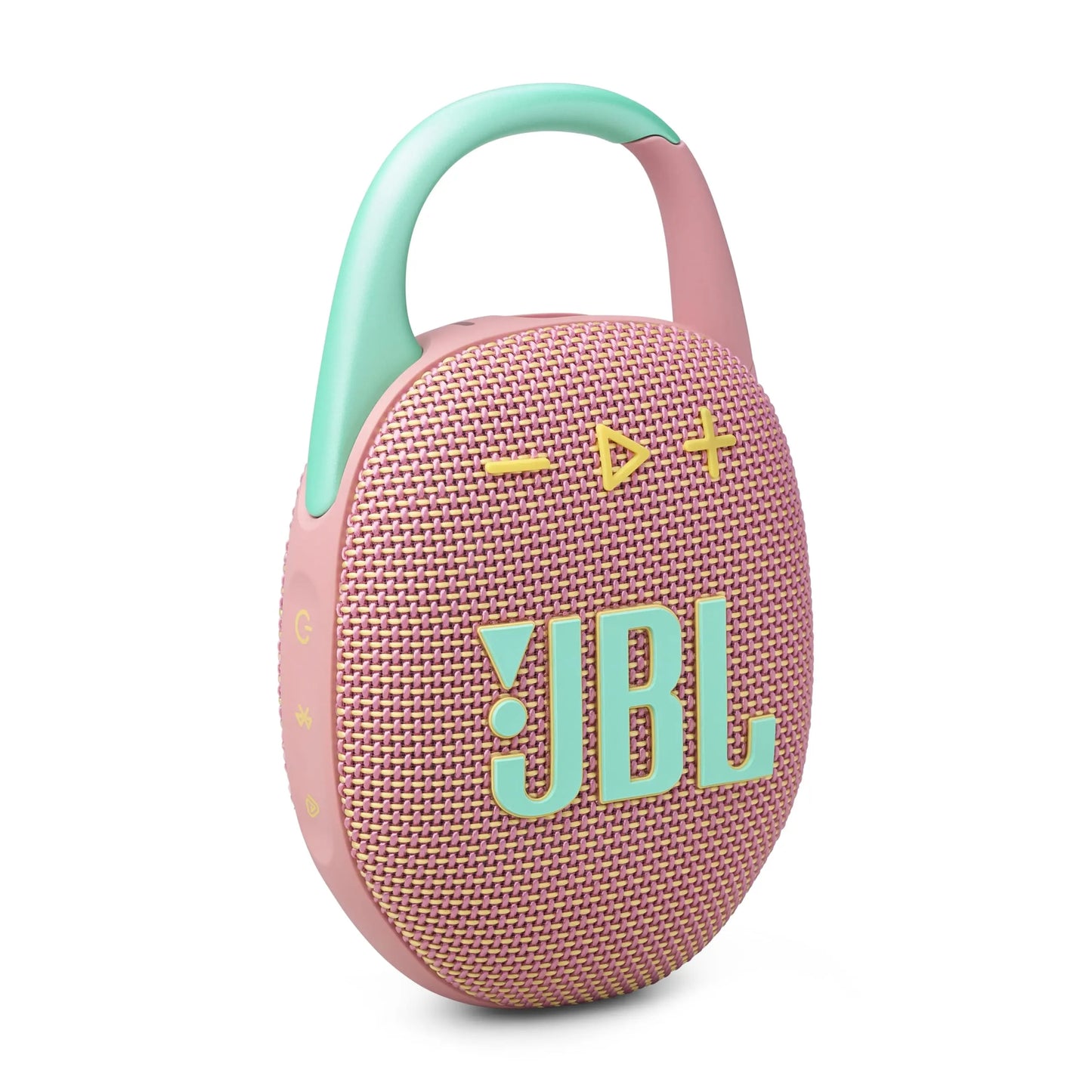 JBL Clip 5 - Ultra-Portable, Waterproof & Dustproof Bluetooth Speaker, Big Pro Sound with Punchy bass, Integrated Carabiner, Up to 12 Hours of Play, Made in Part with Recycled Materials (Blue)