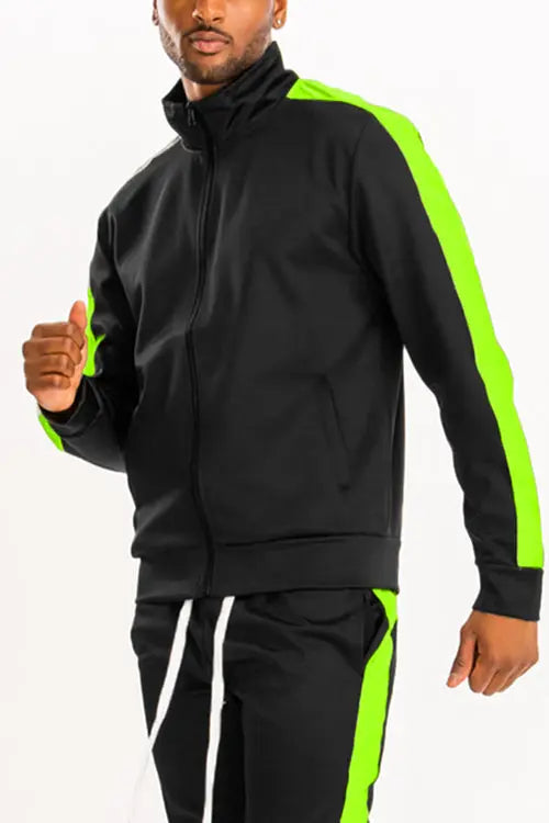 Single Stripe Track Jacket Amazing Hot Prices For You