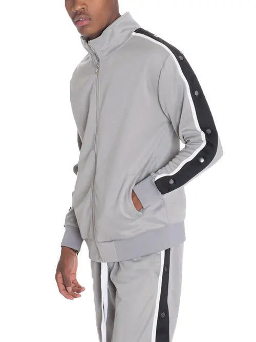 Jordann Snap Button Track Jacket Amazing Hot Prices For You