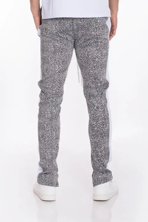 ELEPHAN PRINT PANTS- WHITE - Amazing Hot Prices For You
