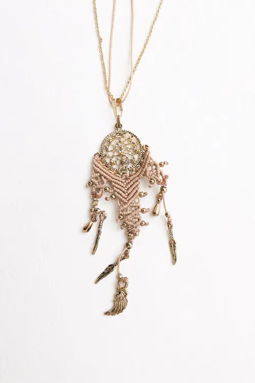 Dream Weave Medallion Necklace Amazing Hot Prices For You