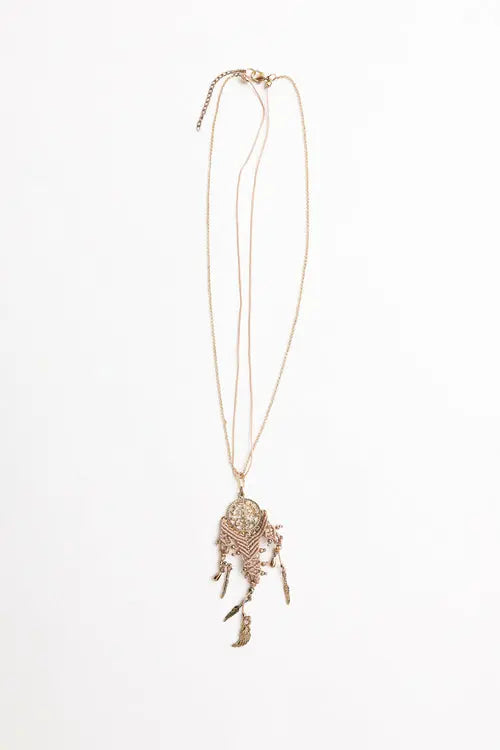 Dream Weave Medallion Necklace Amazing Hot Prices For You