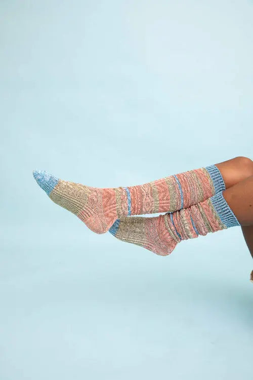 Boho Stripe Boot Socks Amazing Hot Prices For You