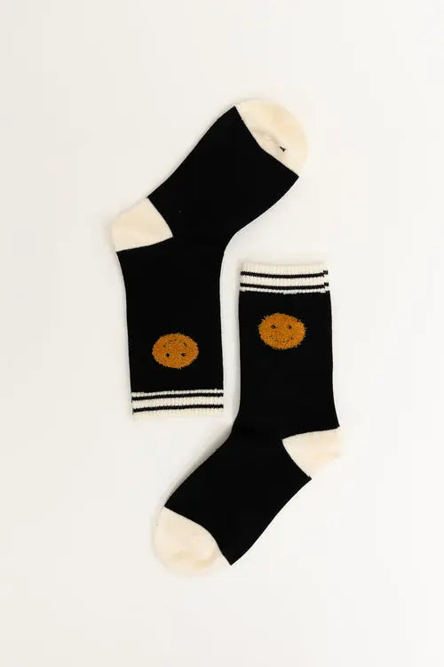 Threaded Smiles Crew Socks Amazing Hot Prices For You