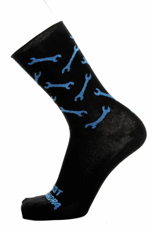 MATTI black socks for men with the text "BEST GRANDPA" in English Amazing Hot Prices For You