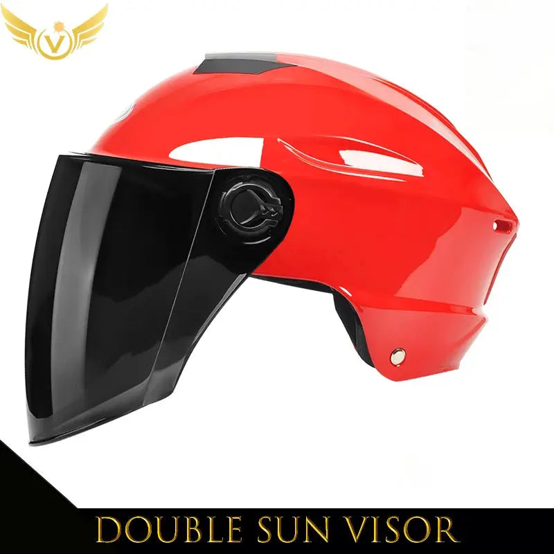 Electric Scooter Helmet Summer V Chopper Motorcycle Helmets Safety Waterfall Soman Urban Articles Woman Men Moto Equipment