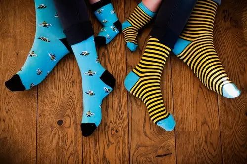 BUG men's socks with bees Amazing Hot Prices For You
