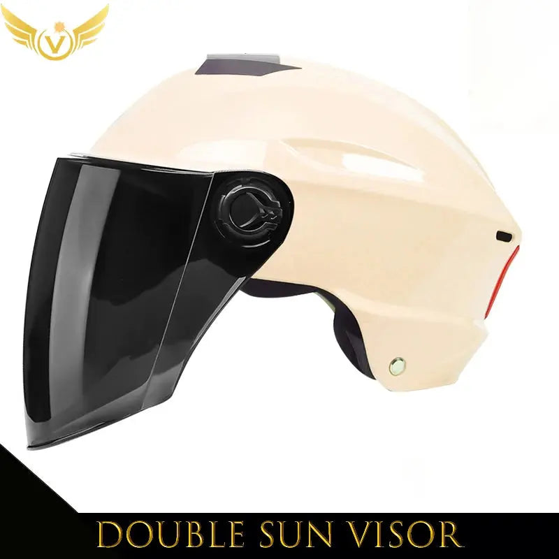 Electric Scooter Helmet Summer V Chopper Motorcycle Helmets Safety Waterfall Soman Urban Articles Woman Men Moto Equipment