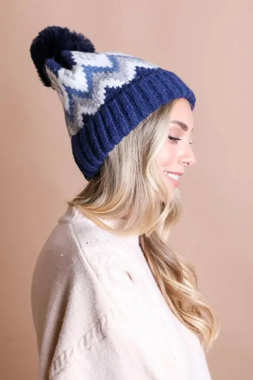 Classic Winter Pom Beanie Amazing Hot Prices For You
