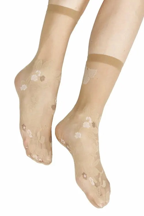 DANTE 20DEN sheer beige socks Amazing Hot Prices For You
