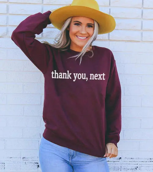 Thank You Next Sweatshirt Amazing Hot Prices For You