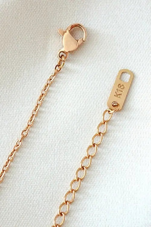 18 Karats Rose Gold Filled Necklace Amazing Hot Prices For You