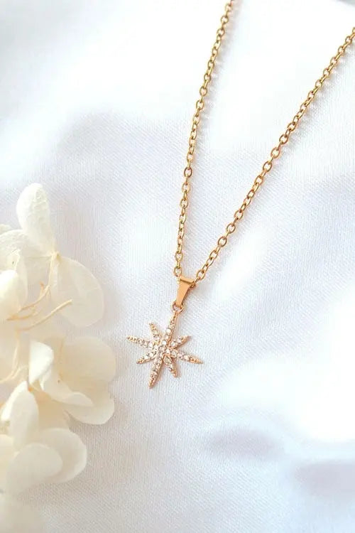 24 Karat Polaris Star Necklace Amazing Hot Prices For You