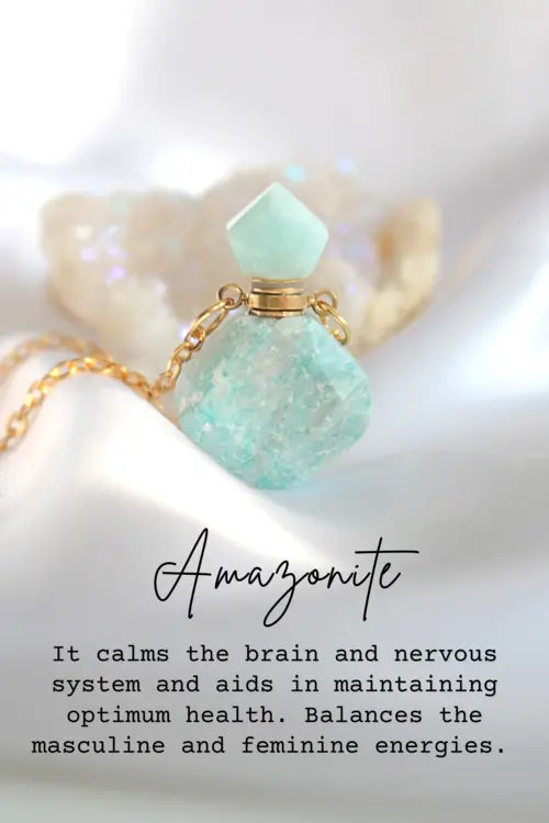 Luxury Mini Crystals Bottles | 24 Karats Natural Crystals Necklaces Amazing Hot Prices For You