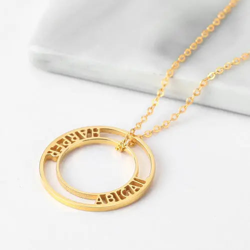 Mom Necklace 4 Kids, Mom Jewelry With Kids Name, 3 Name Necklace Amazing Hot Prices For You