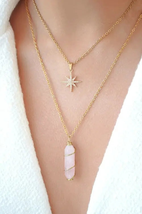 24 Karat Polaris Star Necklace Amazing Hot Prices For You