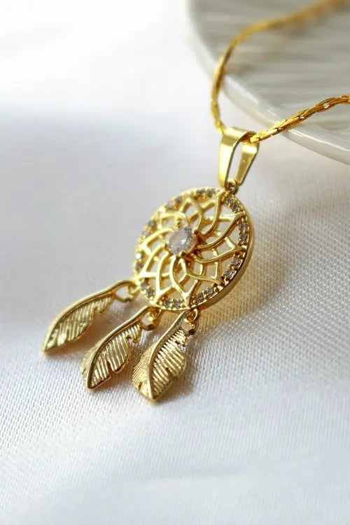 24 Karats Dream Catcher Necklace Amazing Hot Prices For You