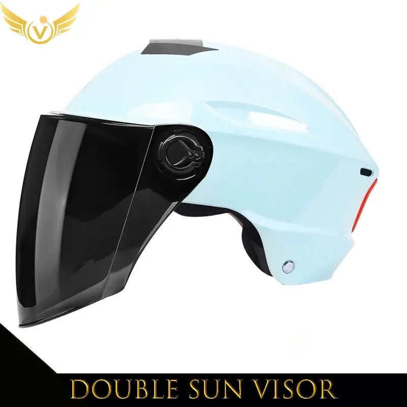 Electric Scooter Helmet Summer V Chopper Motorcycle Helmets Safety Waterfall Soman Urban Articles Woman Men Moto Equipment