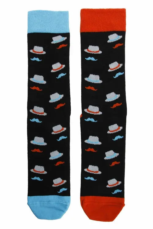 VALDUR black socks for men with the text "BEST DAD" in English Amazing Hot Prices For You
