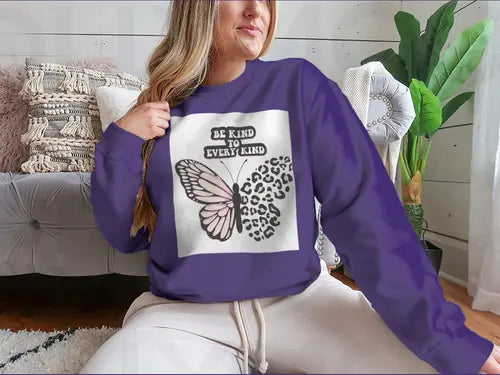 Be Kind To Every Kind Positive Quote Design for Sweatshirt Amazing Hot Prices For You
