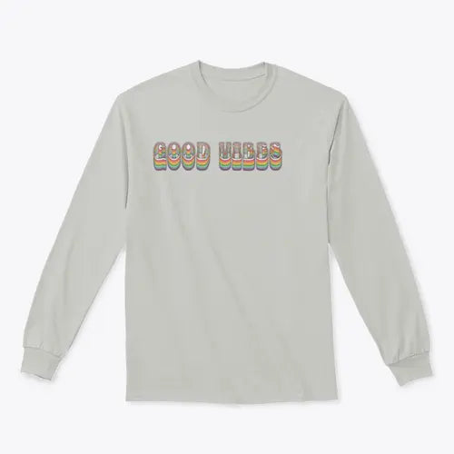 Retro Good Vibes Illustration Design for Sweatshirt Amazing Hot Prices For You