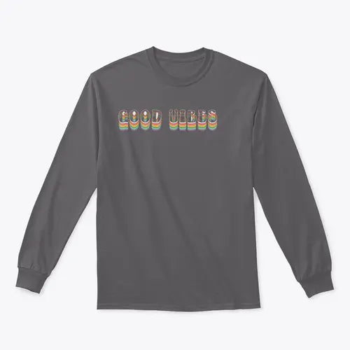 Retro Good Vibes Illustration Design for Sweatshirt Amazing Hot Prices For You