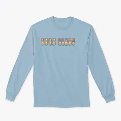 Retro Good Vibes Illustration Design for Sweatshirt Amazing Hot Prices For You