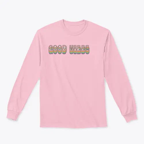 Retro Good Vibes Illustration Design for Sweatshirt Amazing Hot Prices For You