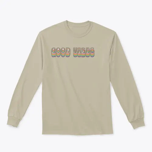 Retro Good Vibes Illustration Design for Sweatshirt Amazing Hot Prices For You