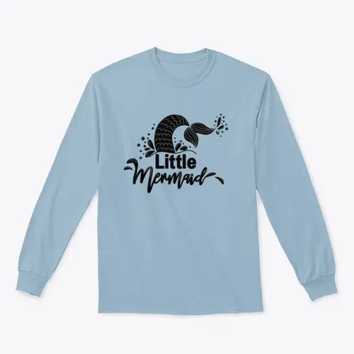 A Cute Mermaid Tail Calligraphy Design for Sweatshirt - Amazing Hot Prices For You