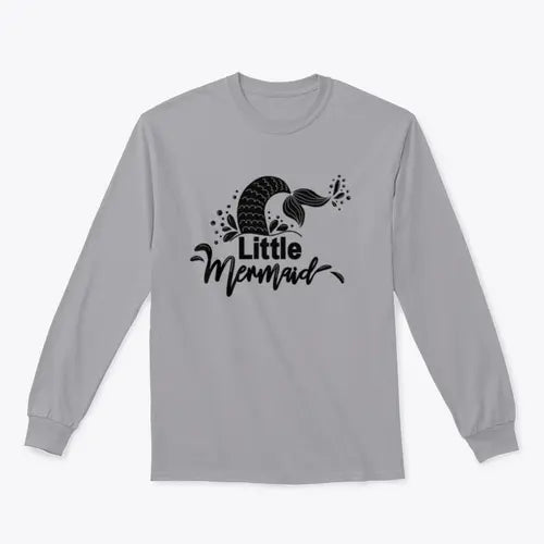 A Cute Mermaid Tail Calligraphy Design for Sweatshirt - Amazing Hot Prices For You