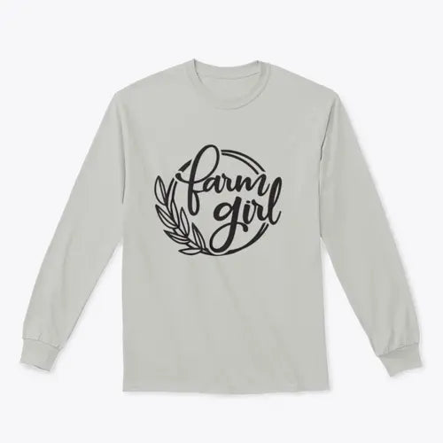 Farm Girl Logo Design for Sweatshirt Amazing Hot Prices For You