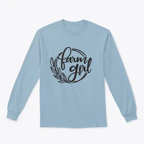 Farm Girl Logo Design for Sweatshirt Amazing Hot Prices For You