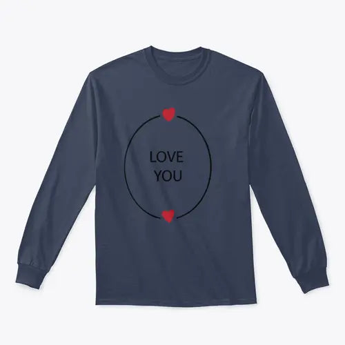 Hand Drawn Love You Design for Sweatshirt Amazing Hot Prices For You