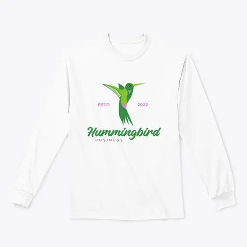 Hummingbird Business Logo Design for Sweatshirt Amazing Hot Prices For You