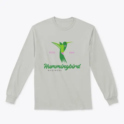 Hummingbird Business Logo Design for Sweatshirt Amazing Hot Prices For You