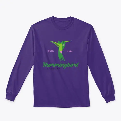Hummingbird Business Logo Design for Sweatshirt Amazing Hot Prices For You