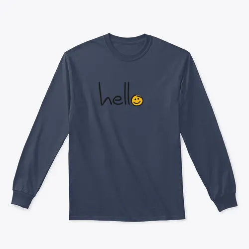 Slogan Hello World Hello Day Sign Design for Sweatshirt Amazing Hot Prices For You