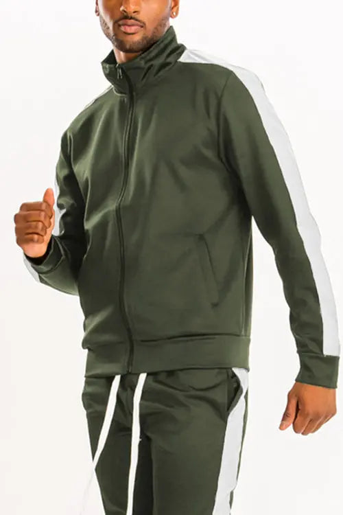 Single Stripe Track Jacket Amazing Hot Prices For You