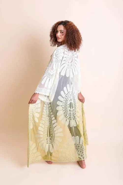 Ombre Bohemian Lace Kimono Amazing Hot Prices For You