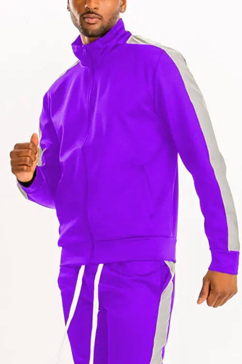 Single Stripe Track Jacket Amazing Hot Prices For You