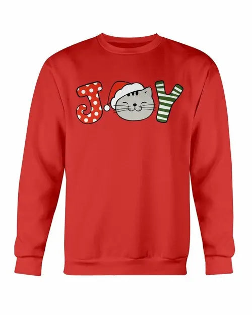 Christmas Joy Cute Cats Sweatshirt - Amazing Hot Prices For You