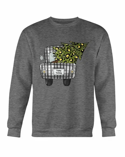 Christmas Tree Truck Sweatshirt Amazing Hot Prices For You