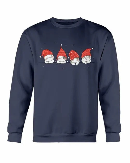 Cute Cats Christmas Sweatshirt - Amazing Hot Prices For You