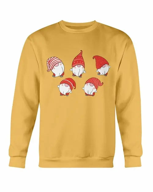 Cute Gnomes Christmas Sweatshirt Amazing Hot Prices For You